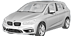 BMW F45 C257D Fault Code
